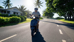 scooter licence in rarotonga